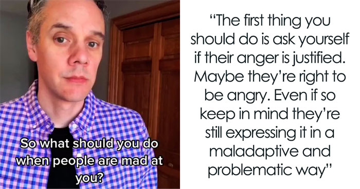 6 Useful Tips On How To Deal With Angry People, According To Psychology Professor On TikTok