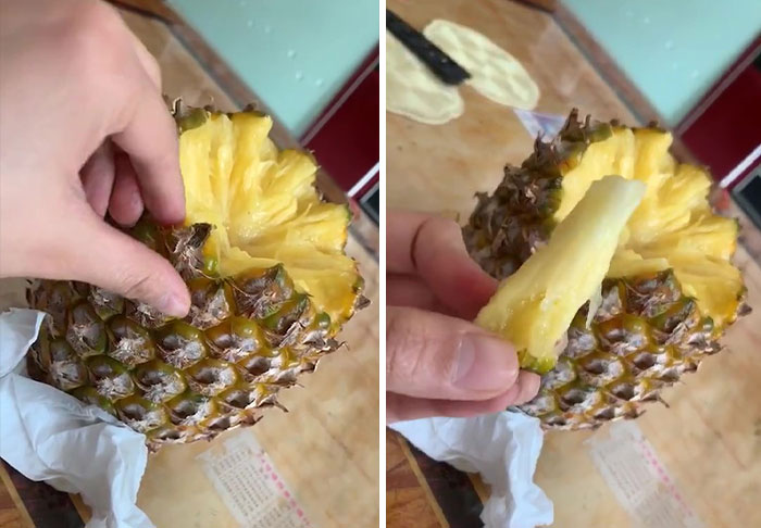 32+ Million People Can’t Stop Watching This Video Of How To ‘Correctly’ Eat Pineapples