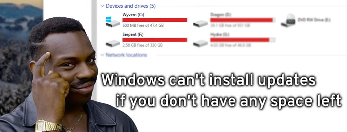When I See People Complaining About Forced Windows Updates ...