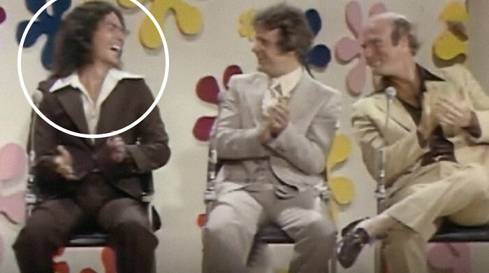 Esta es una imagen del programa de citas de los años 70: Gameshow, The Dating Game
