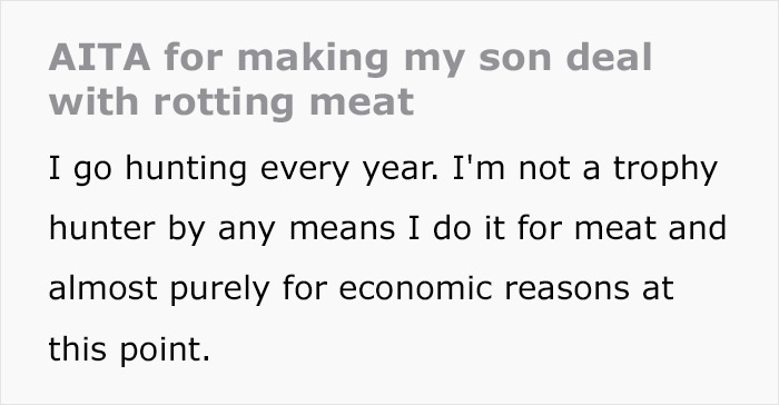 Dad Makes Vegetarian Son Deal With Rotting Meat After He Purposely Unplugs The Freezer So Their Meat Would Go Bad