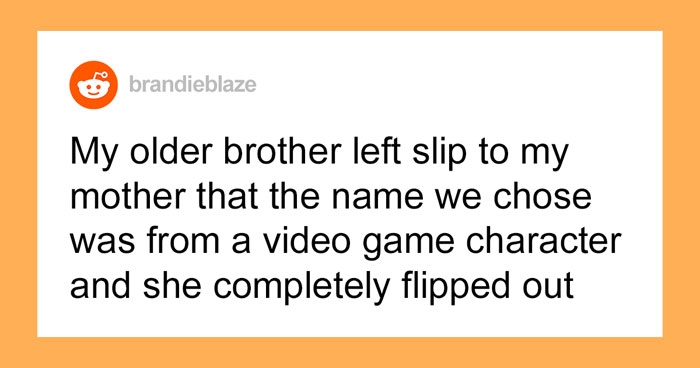 Grandma Refuses To Acknowledge Her First Grandchild As Family Because He’s Named After A Video Game Character