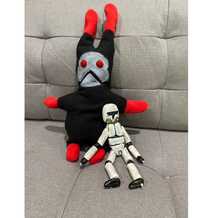 I Made A Couple Of Art-Piece Toys Based On Star Wars: The Bad Batch