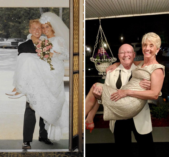 Hoy mis abuelos cumplen 53 años casados