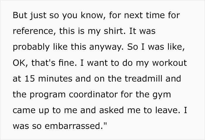 Woman Violates A Gym's Dress Code By Wearing A Sports Bra, Gets Fat-Shamed By The Staff And Kicked Out
