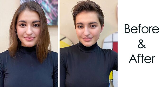 35 Women Who Dared To Get Their Hair Cut Short | Bored Panda