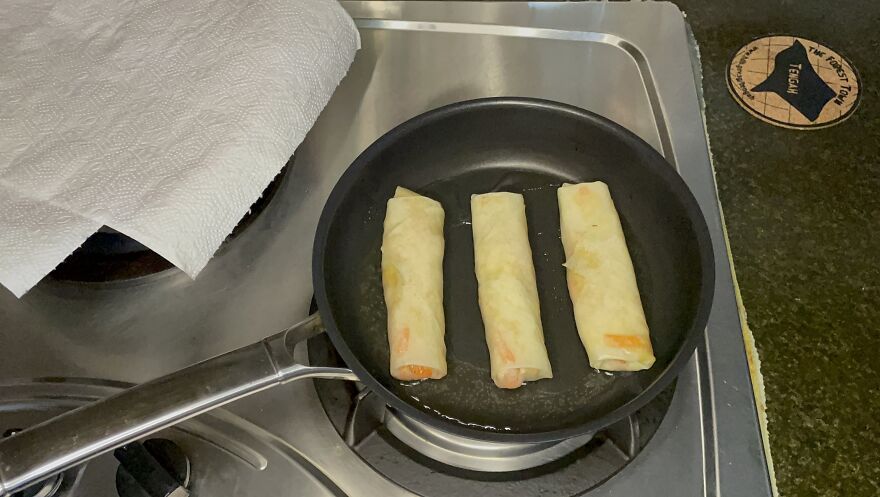 Making Spring Rolls