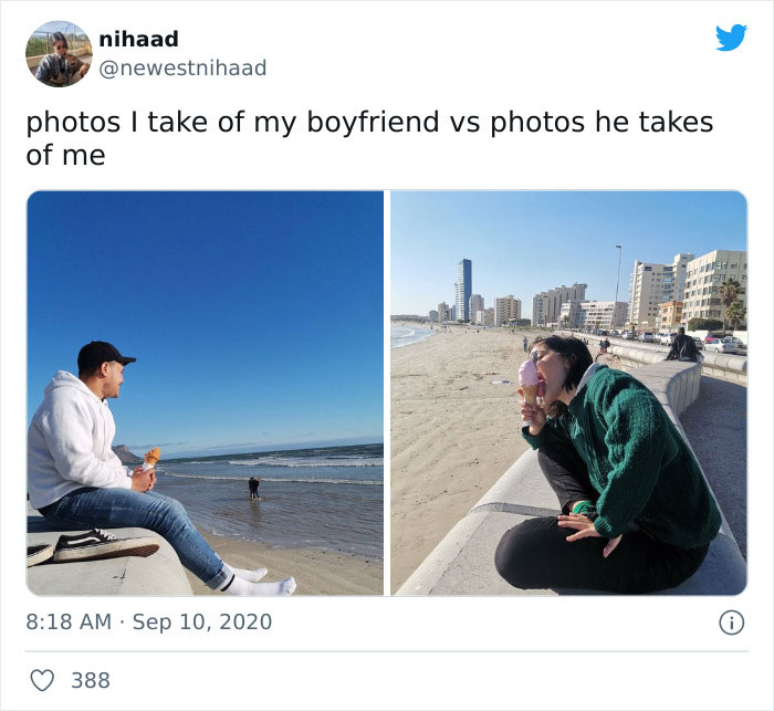 30 Funny Photos Taken By Girlfriends Vs Boyfriends | Bored Panda