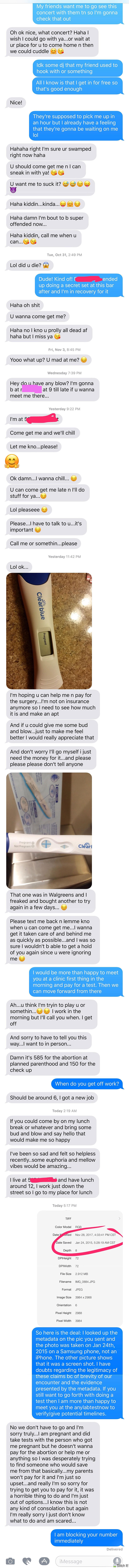 Girl I Hooked Up With Tries Desperately To Get Me To Hang Out And Eventually Fakes A Pregnancy In An Attempt To Hustle Me For Drugs/Money