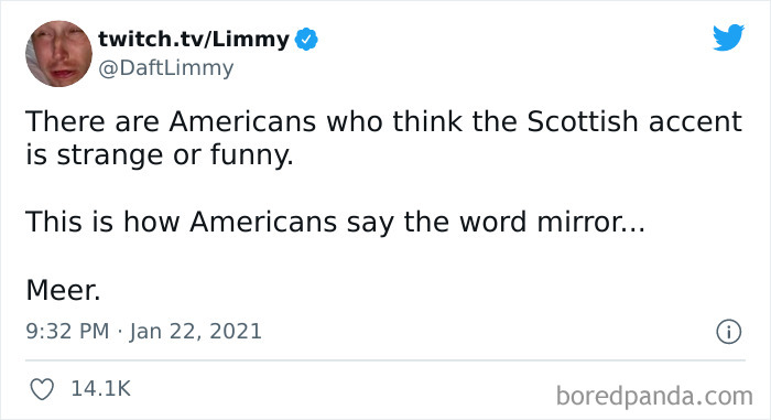 American's And The Scottish Accent