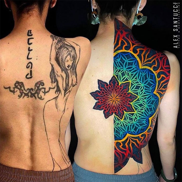 One Of My Favourite Backpiece Cover Up