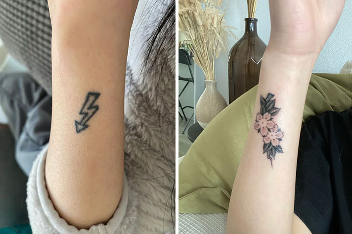 Before And After My Coverup
