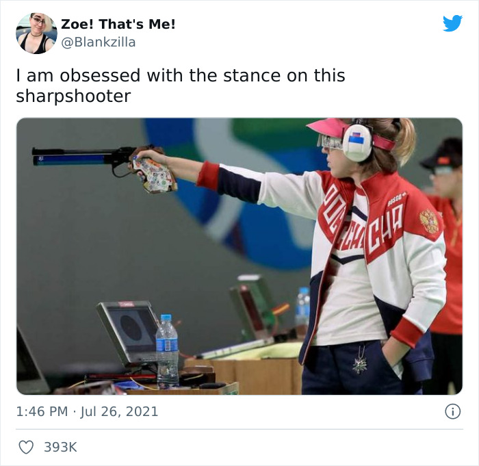 Twitter's In Meltdown As Men Try To Teach Olympic Gold Medalist The Proper Way To Hold A Gun