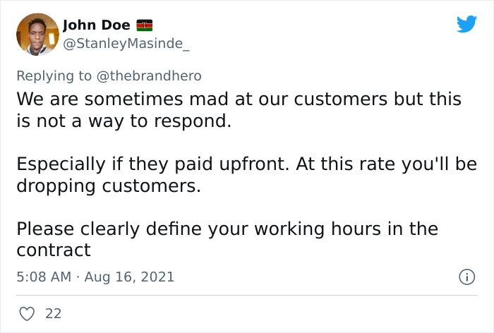 Entitled Customer Thinks They Deserve Special Treatment, Web Designer Gives Them A Refund And Fires Them As A Client Instead