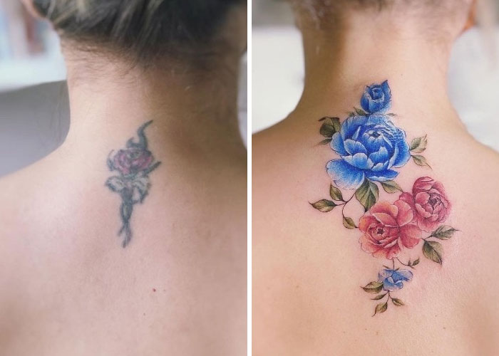 Flowers Cover Up