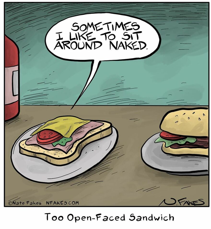 151 New Hilarious Single-Panel Comics By Nate Fakes