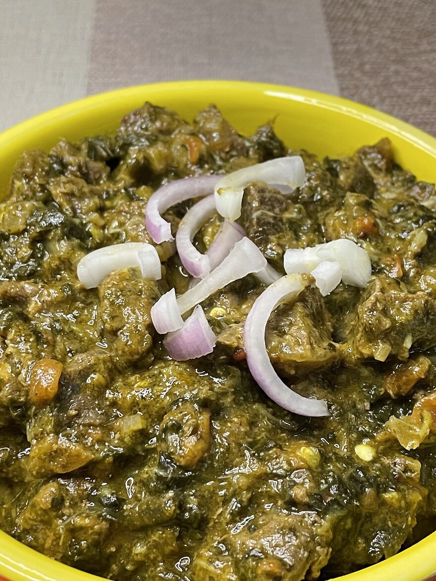 Gongura / Roselle Mutton Curry