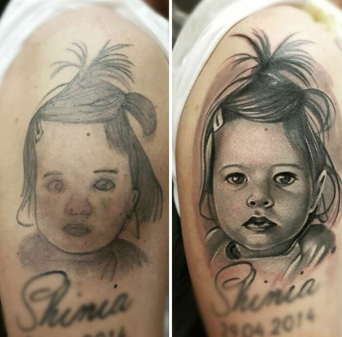 An Amazing Portrait Tattoo Fix