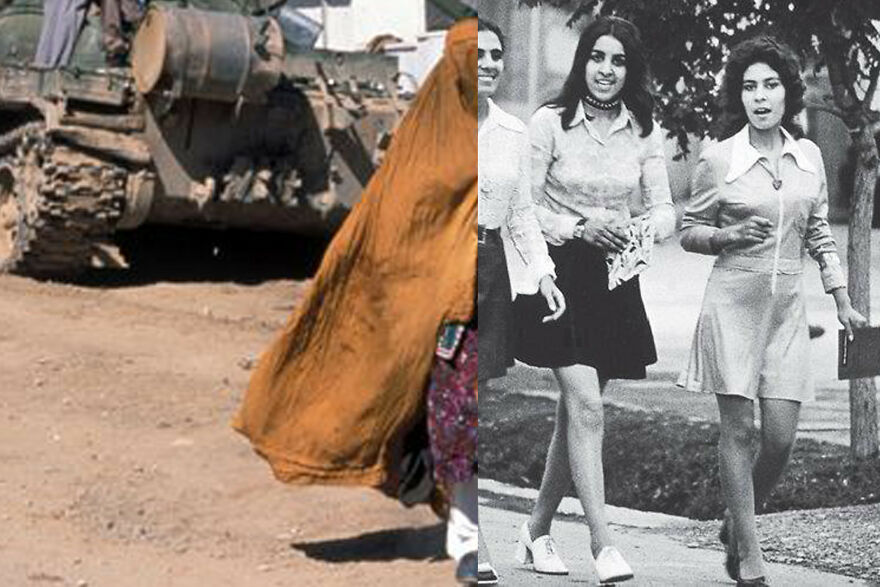 Afganistan In 1960 And In 2021
