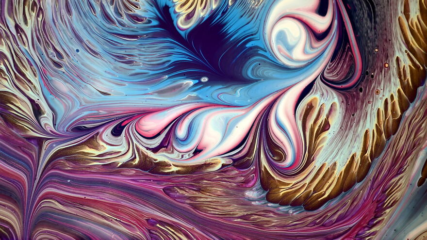 Loop De Loops Straight Acrylic Pour ~ Painting With Marble ~ Fluid Art Technique ~ Fiona Art Loop De Loops Straight Acrylic Pour ~ Painting With Marble ~ Fluid Art Technique ~ Fiona Art