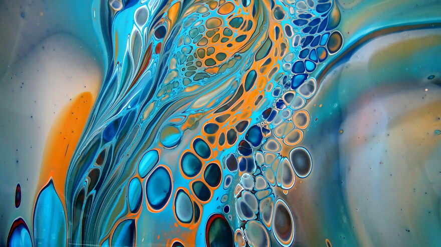 The Eye Of Horus ~ Flip And Drag Acrylic Pour ~ Acrylic Fluid Painting ~ Flow Art The Eye Of Horus ~ Flip And Drag Acrylic Pour ~ Acrylic Fluid Painting ~ Flow Art