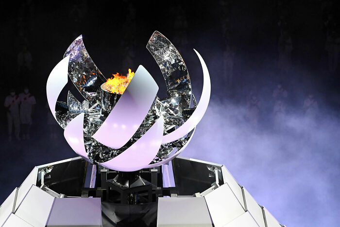 The Cauldron At Tokyo Olympics Was Designed By Japanese Designer Oki Sato