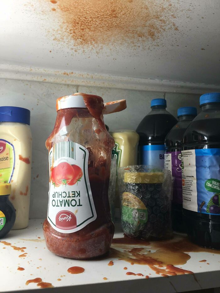 This Really Blows, Like This Ketchup Bottle In A 35C Heatwave