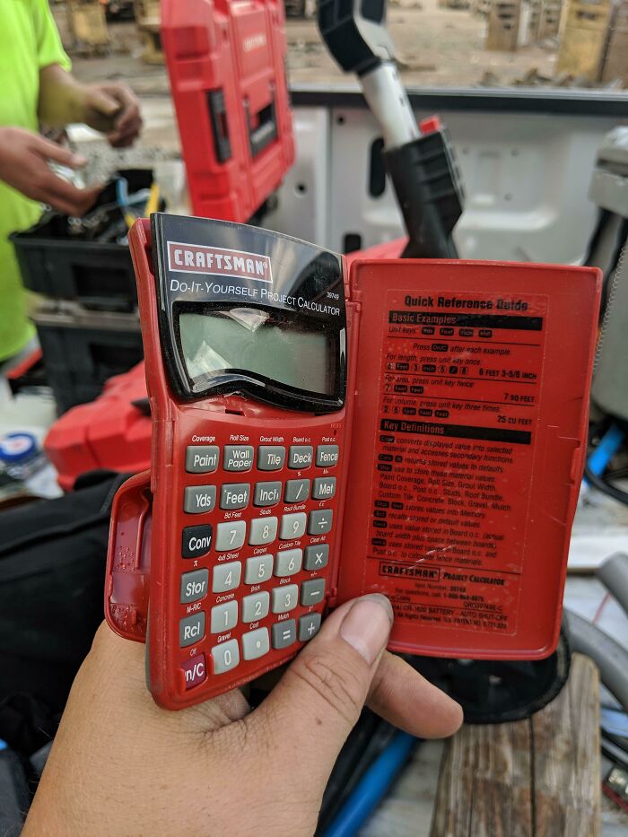 It's So Hot In South Carolina That My Calculator Melted In My Toolbox