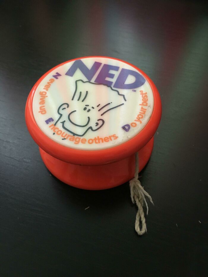I Found My First Yoyo! 10+ Years Old, Ratty Cotton String And All. Did These Guys Ever Stop By Your Elementary School Too?