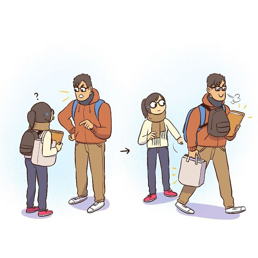 Artist Illustrates Her Relationship With ‘It Guy’ In Adorable Comics (New Pics)