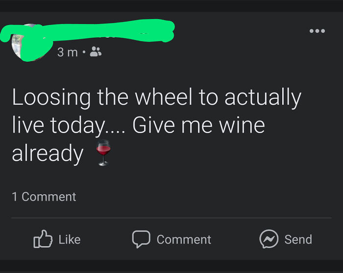 Loosing The Wheel!