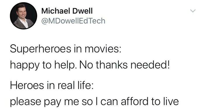 Thanks To All The Heroes