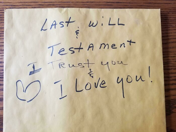 Lost My Mom Recently After Being Her Caretaker For 20+ Years. I Have Been Going Through Her House And She Has Left Me Notes All Over In Drawers And On Paperwork 