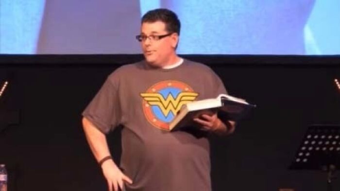 A Nice Shot Of The Pastor Who Told Wives To Lose Weight And Look More Feminine