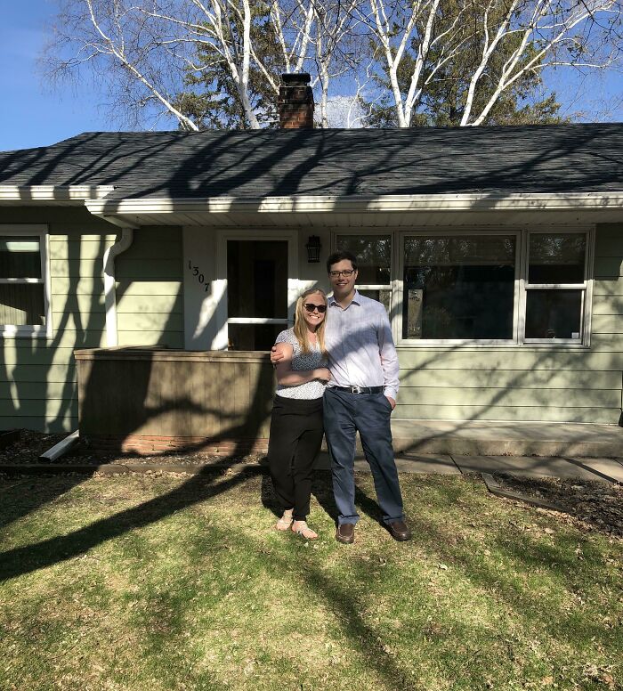My Wife And I Just Bought Our First House