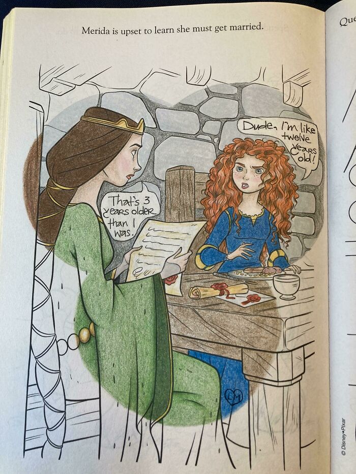“Merida Is Upset To Learn She Must Get Married”
