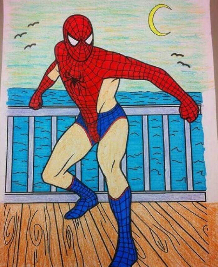El nuevo arte conceptual de Spider Man