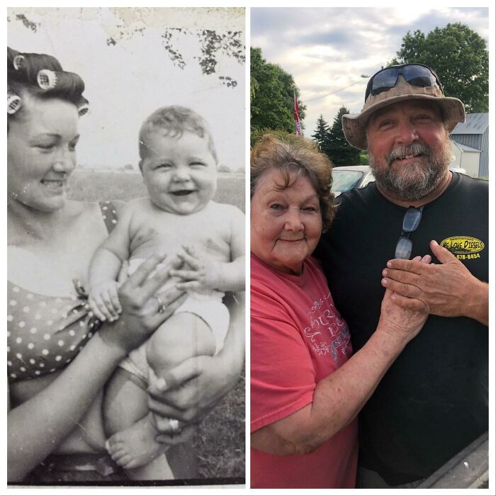 My Grandma And Dad 1966 And 2020