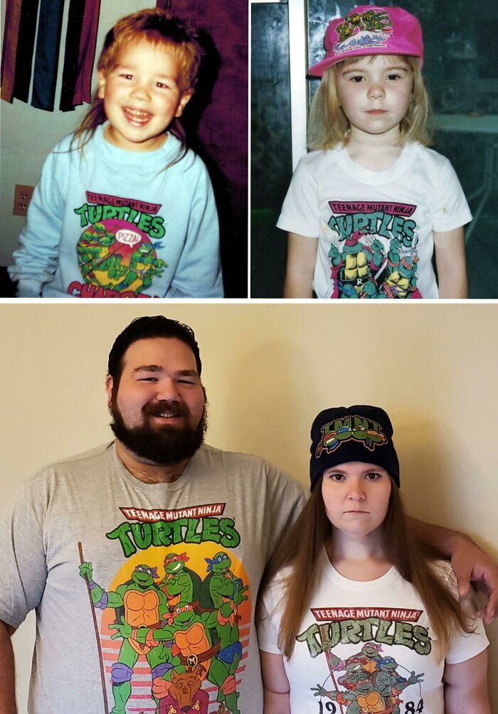 My Boyfriend And I Discovered We Had Matching Photos As Ninja Turtles-Obsessed Preschoolers. We Knew What Had To Happen Next.