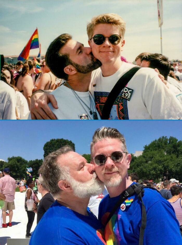 El mismo Orgullo, la misma pareja 25 años después (2017)