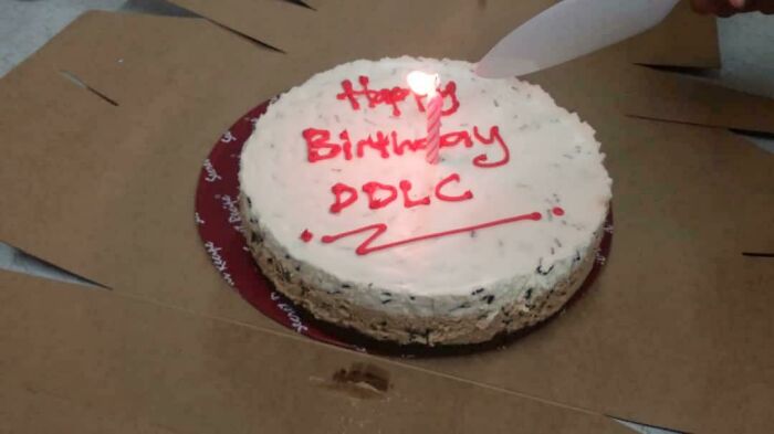 2 Years Ago I Bought A Cake To Celebrate A Fictional Character's Birthday. I Really Had The Balls To Ask My Parents For Cake To Celebrate An Anime Girl's Birthday Ahahah