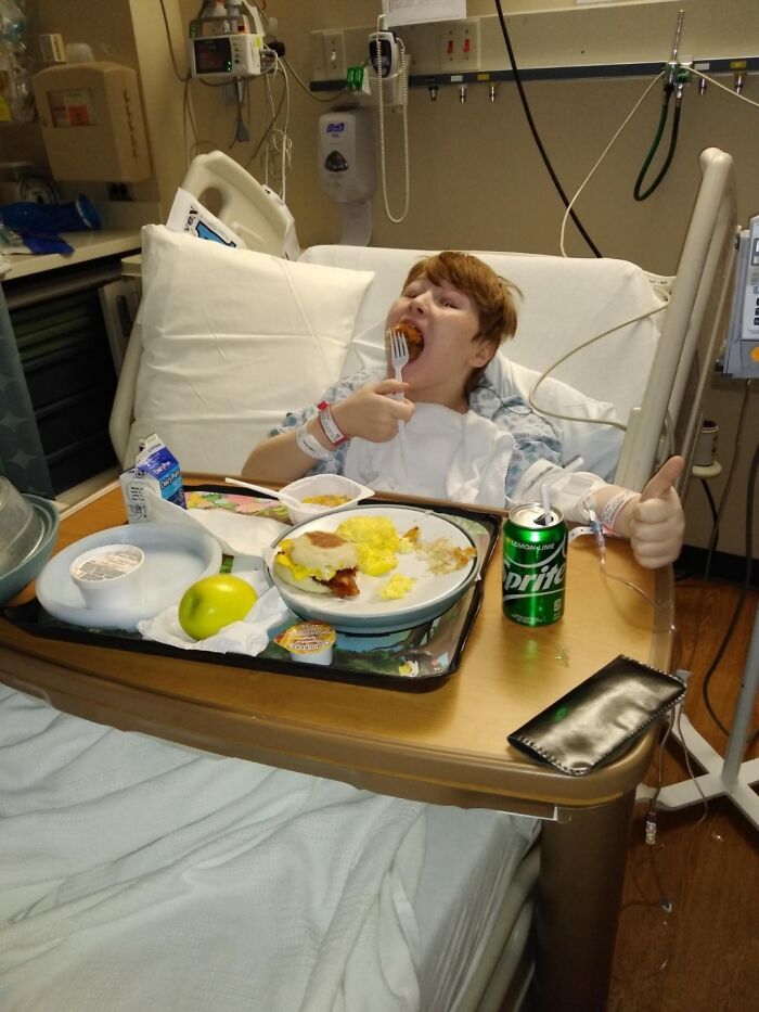 My Little Brother Had His Appendix Removed On His 11th Birthday