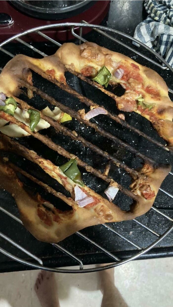 My Girlfriend Tried Making Pizza For Her Birthday