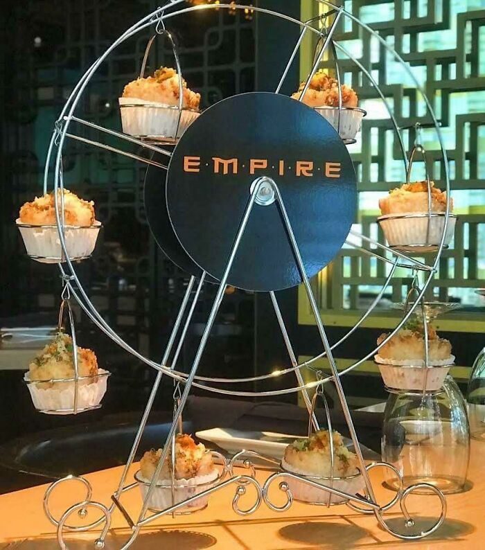 They Call This A “Sushi Cupcake Ferris Wheel”