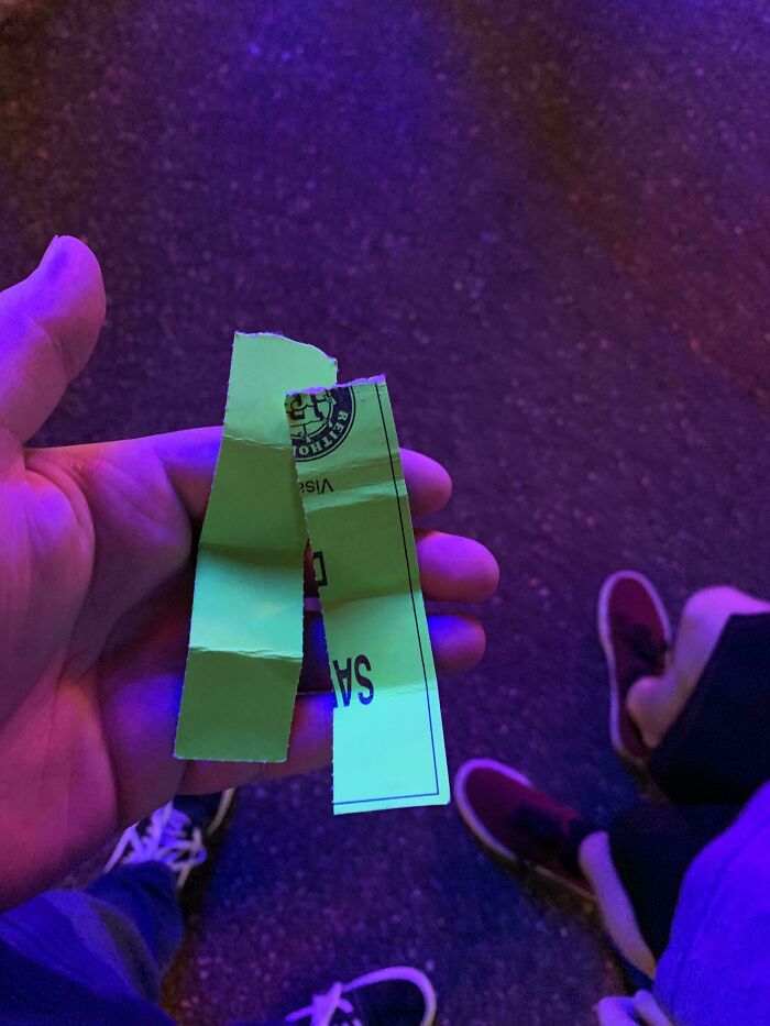 My Friend And I Got Into A Bunch Of Rides At A Carnival With These “Tickets”