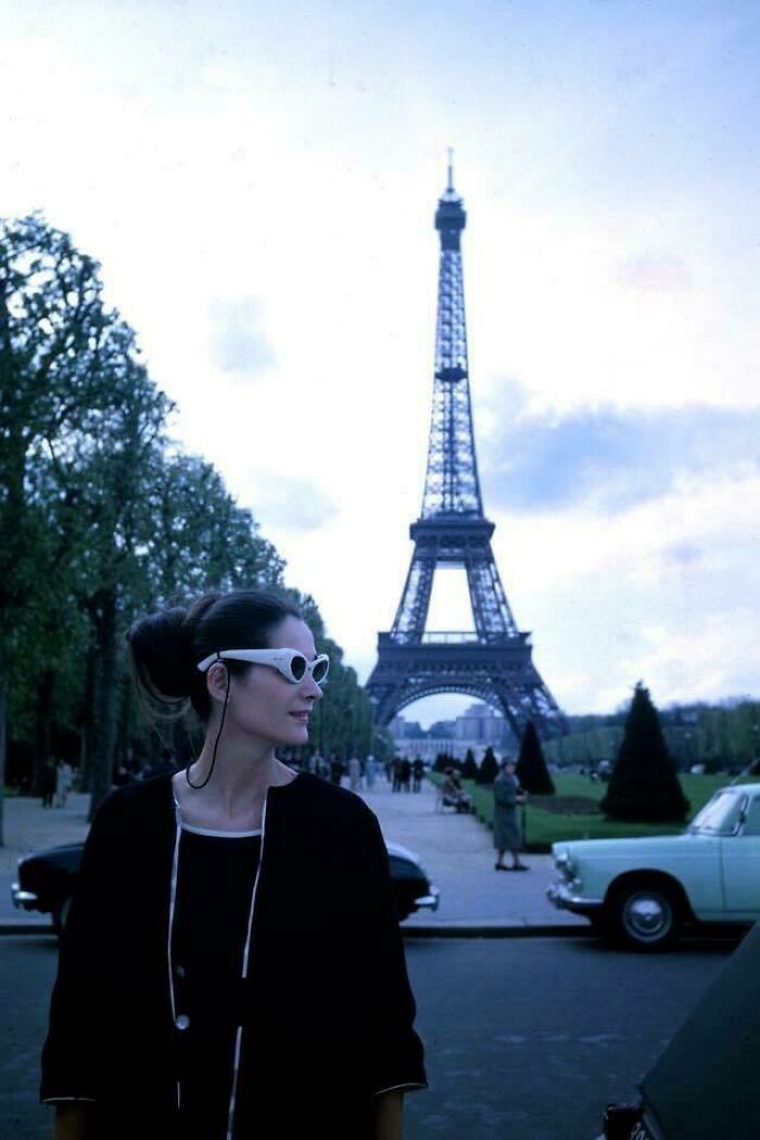 My American Grandmother Visiting Paris In The 1960s