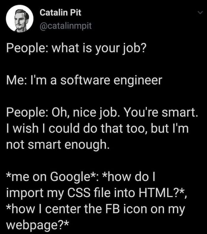 I'm A Software Developer