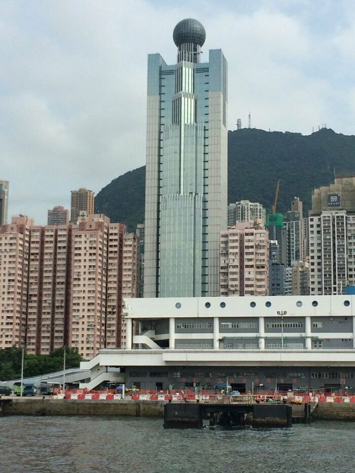 Chinese Communist Party Headquarters In Hong Kong