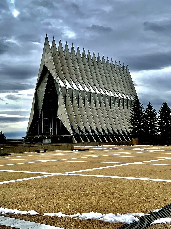 I Know They’re The Good Guys, But The Us Air Force Academy Chapel Looks...
