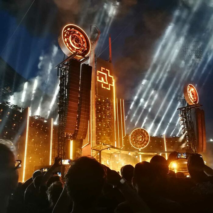 Not Exactly A Building, But My GF Took This At The Rammstein Concert In Munich